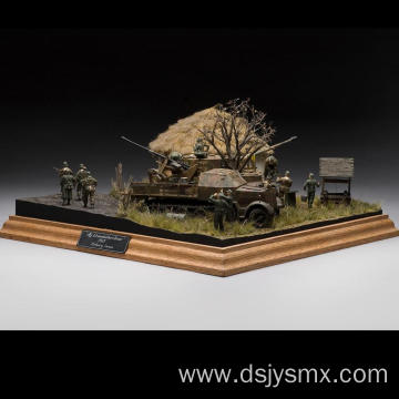 Model Architectural for Military and Soldier